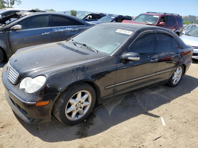 mercedes-benz c-class 2001 wdbrf64j71f057644