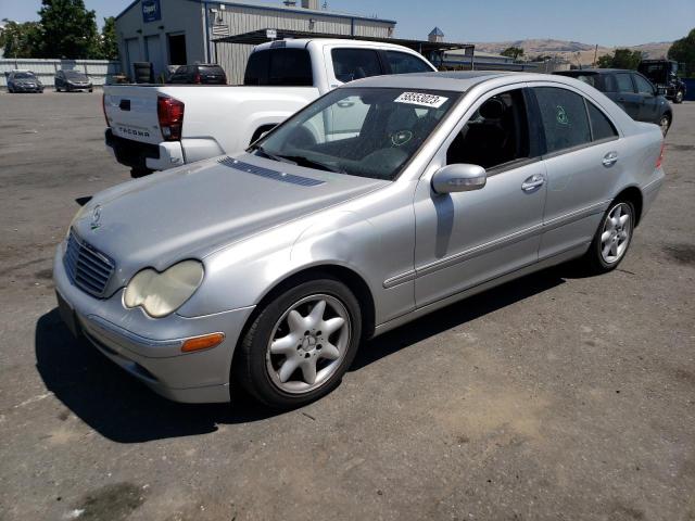 mercedes-benz c 320 2002 wdbrf64j92f176555