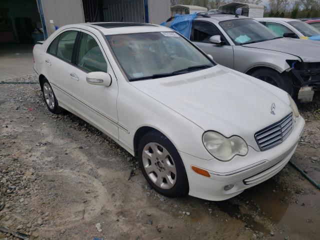 mercedes-benz c 320 2005 wdbrf64j95f590293