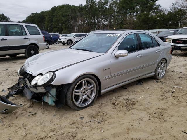 mercedes-benz c-class 2005 wdbrf76j15f716729