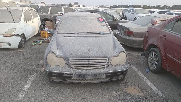 mercedes-benz c 240 2004 wdbrf81j24f543511