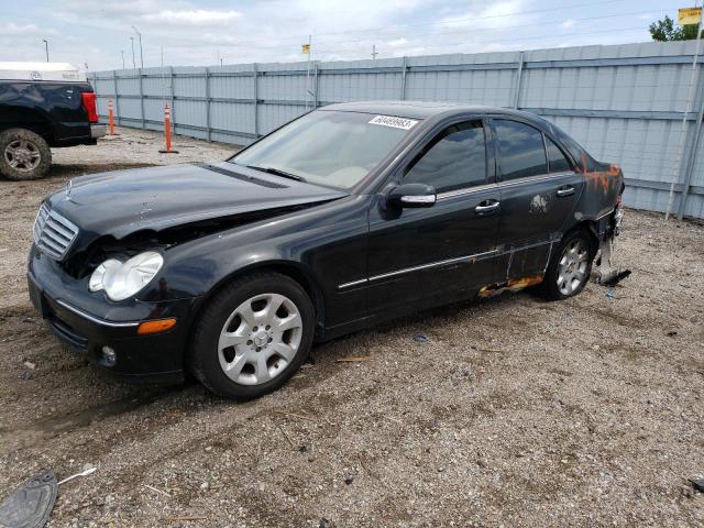 mercedes-benz c 240 4mat 2005 wdbrf81j75f611884