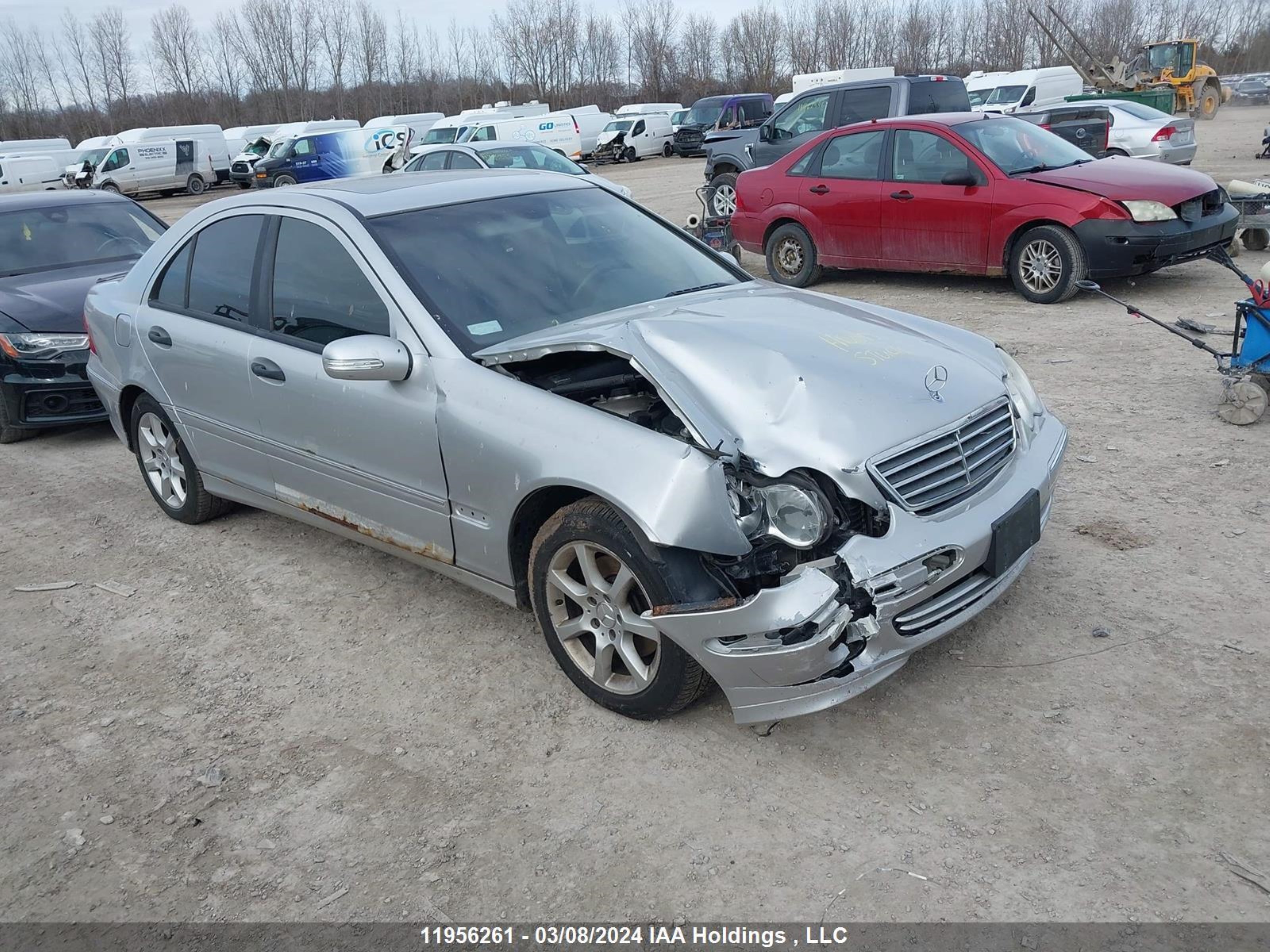 mercedes-benz c-klasse 2005 wdbrf81j95f580122