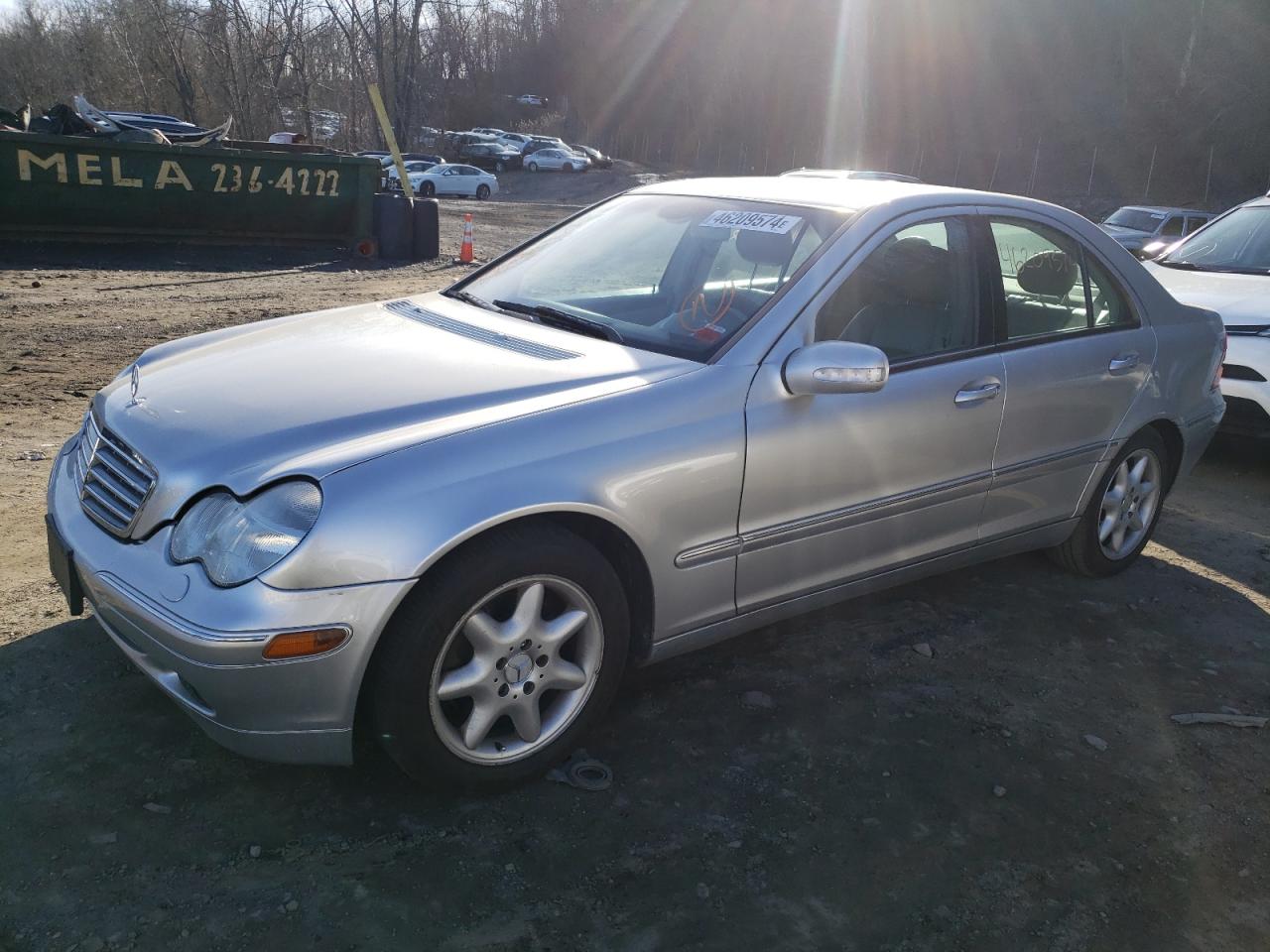 mercedes-benz c-klasse 2004 wdbrf81jx4f505573