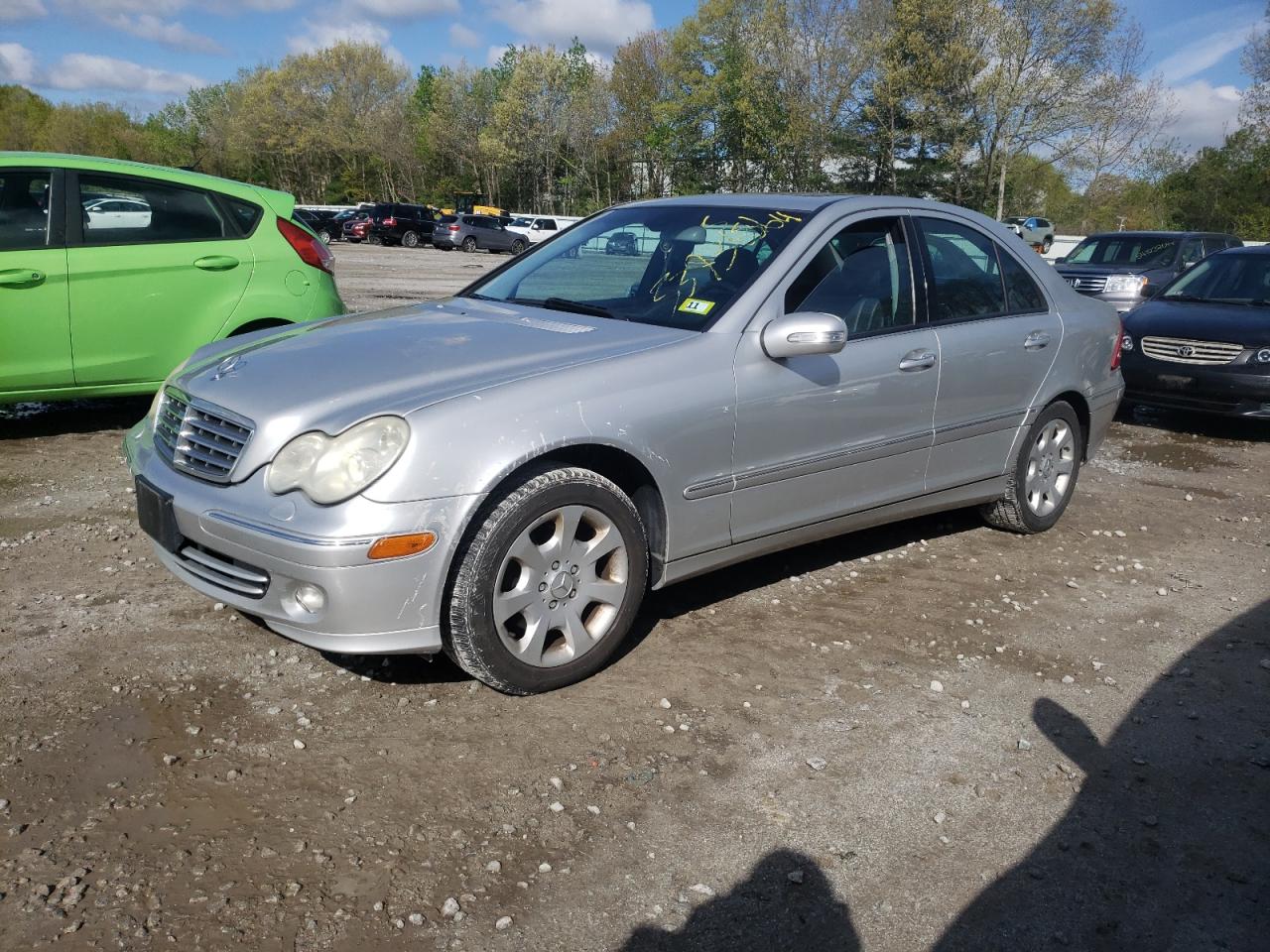 mercedes-benz c-klasse 2005 wdbrf84j35f599230