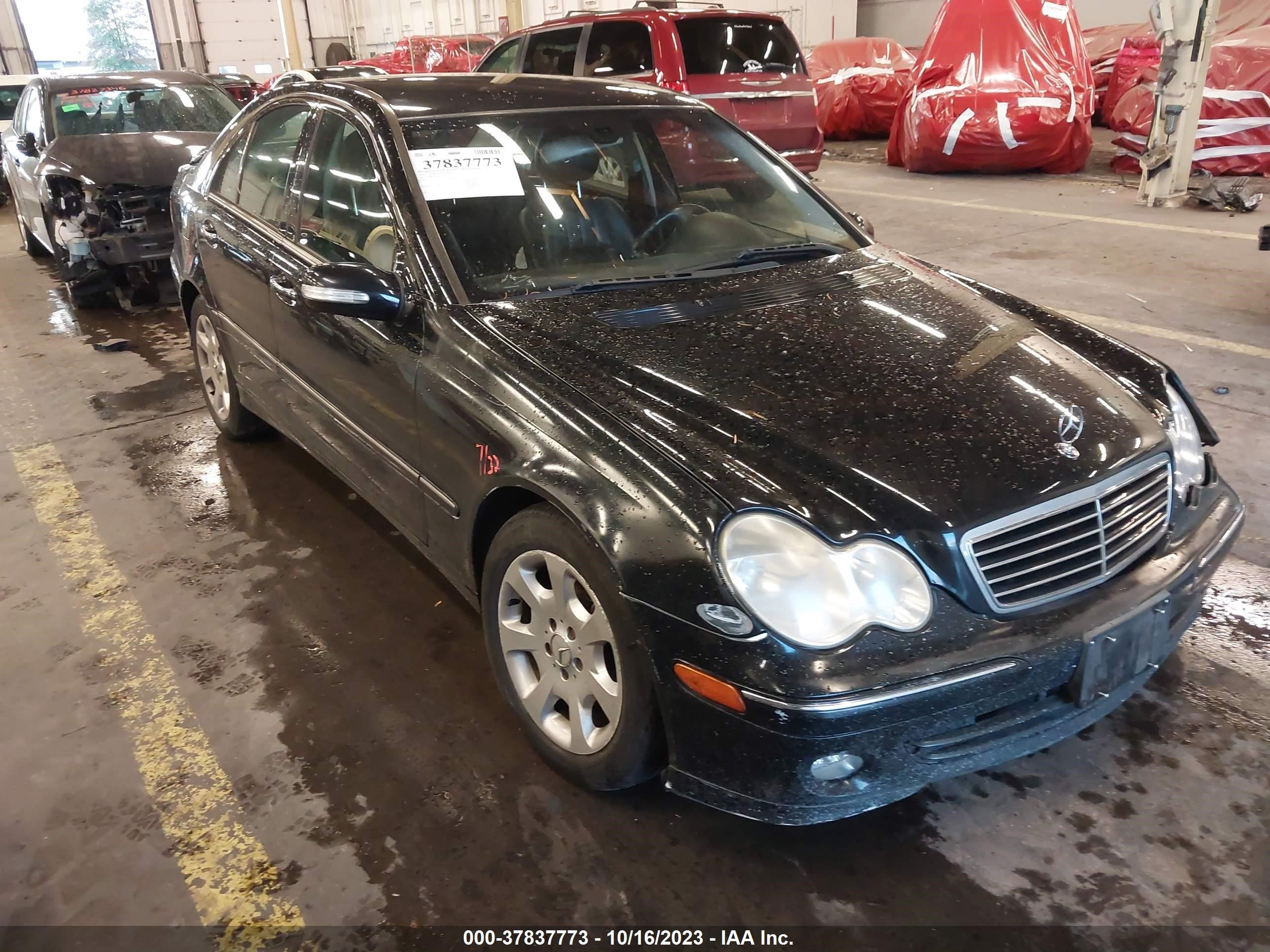 mercedes-benz c-klasse 2005 wdbrf84j85f656618