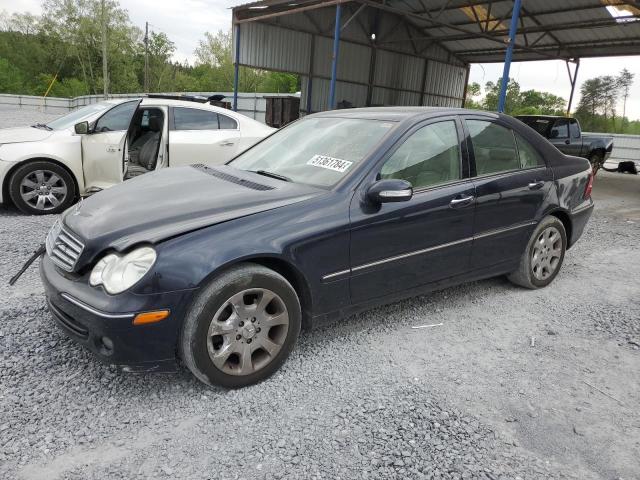 mercedes-benz c-class 2006 wdbrf87h56f752362