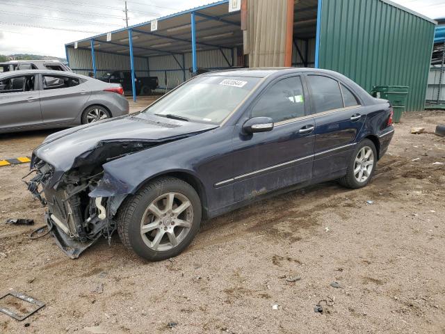 mercedes-benz c-class 2007 wdbrf87h67f841536