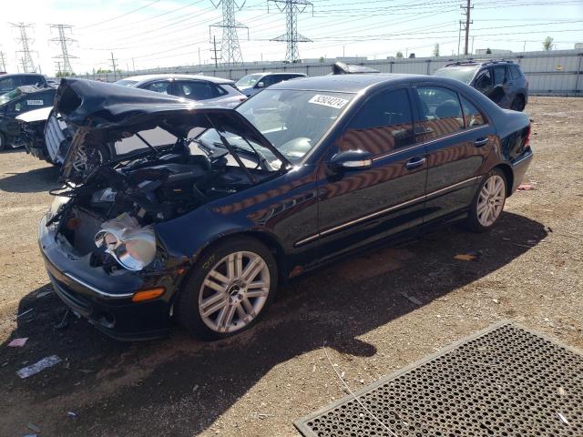 mercedes-benz c 280 4mat 2007 wdbrf92h47f887153