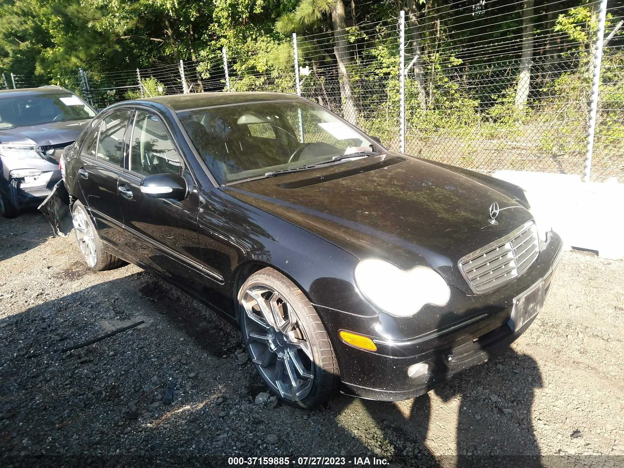 mercedes-benz c-klasse 2007 wdbrf92h67f902011