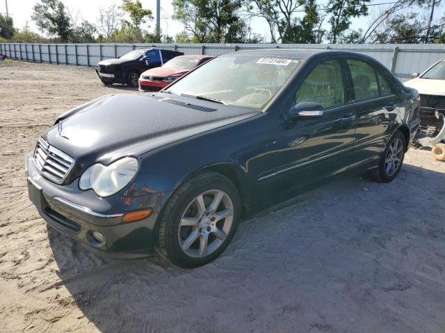 mercedes-benz c-class 2007 wdbrf92h77f870346