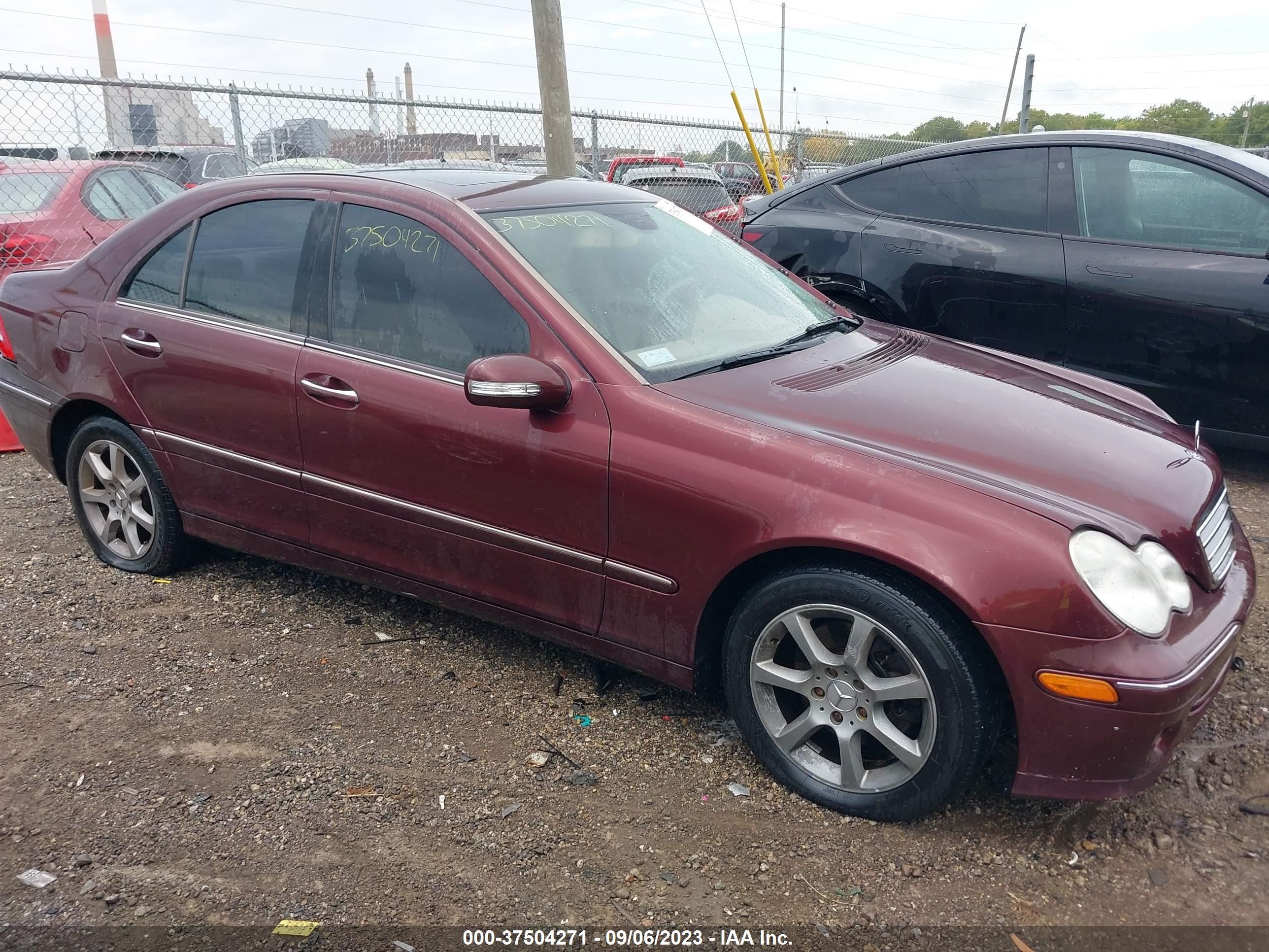 mercedes-benz c-klasse 2007 wdbrf92h87f883770