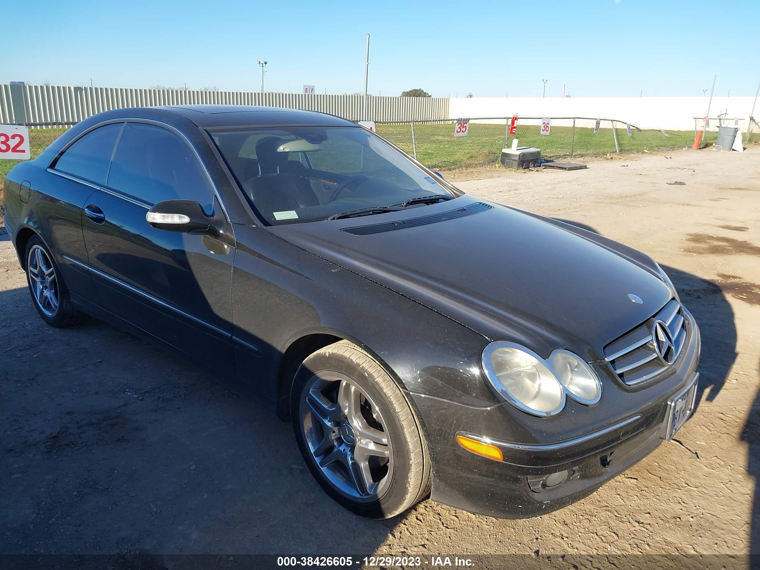 mercedes-benz clk-klasse 2006 wdbtj56h86f196343