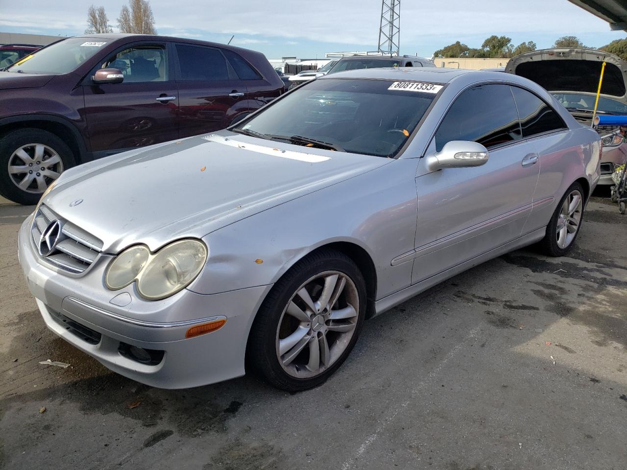 mercedes-benz clk-klasse 2006 wdbtj56j86f183711