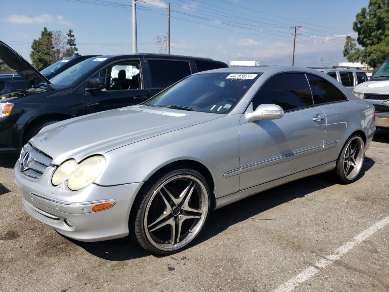 mercedes-benz clk-klasse 2003 wdbtj65j53f044560