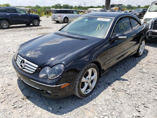 mercedes-benz clk 320c 2005 wdbtj65jx5f150196