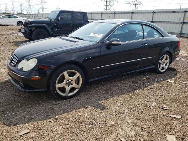 mercedes-benz clk 500 2005 wdbtj75j45f158896