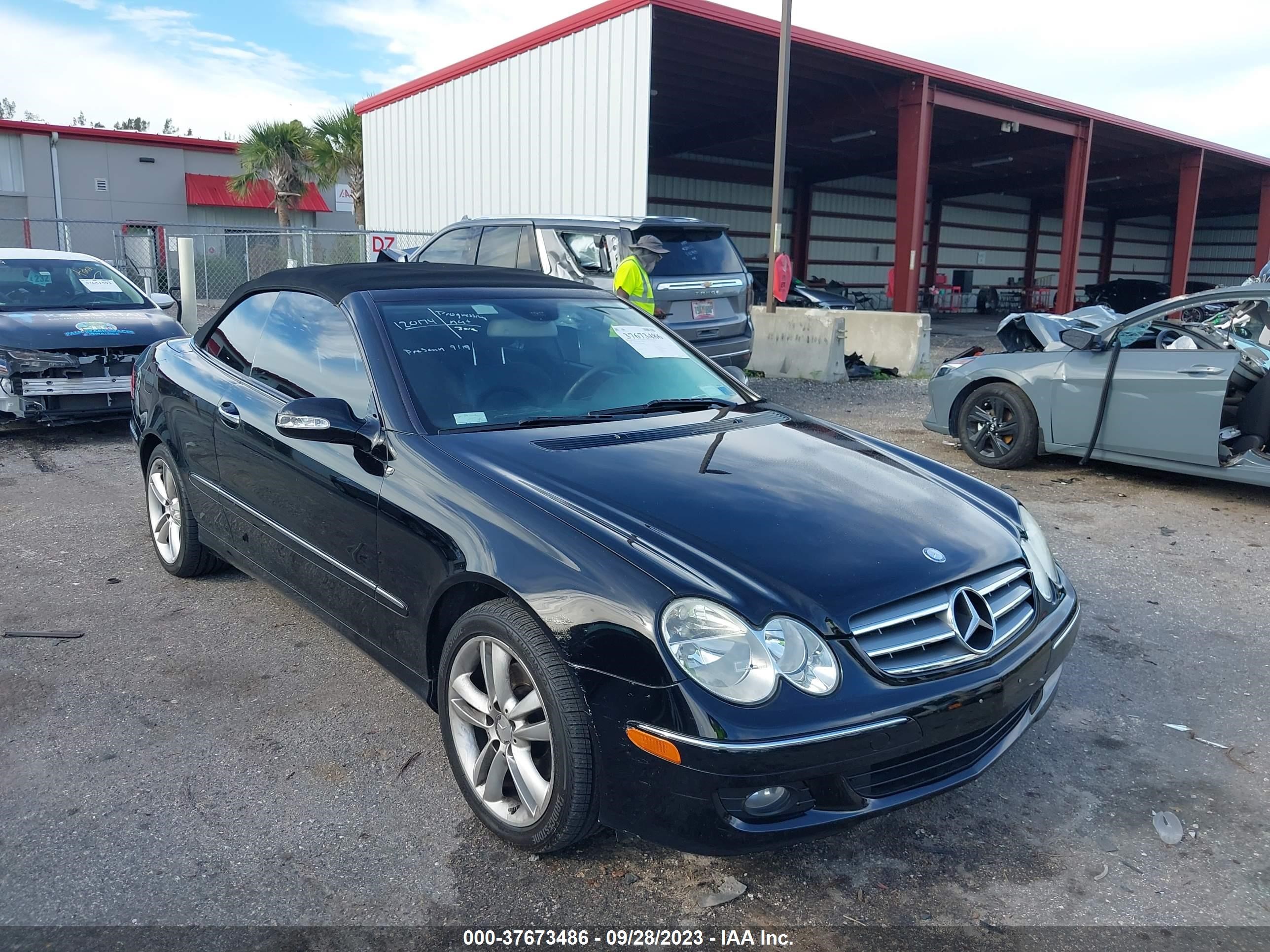 mercedes-benz clk-klasse 2008 wdbtk56f58t088987