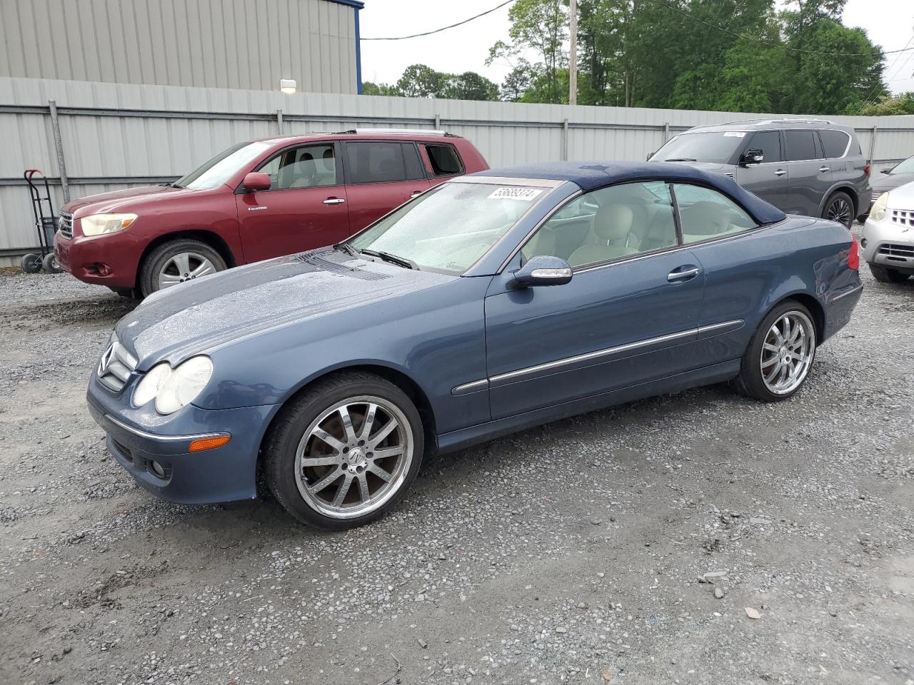 mercedes-benz clk-klasse 2007 wdbtk56f87t083880