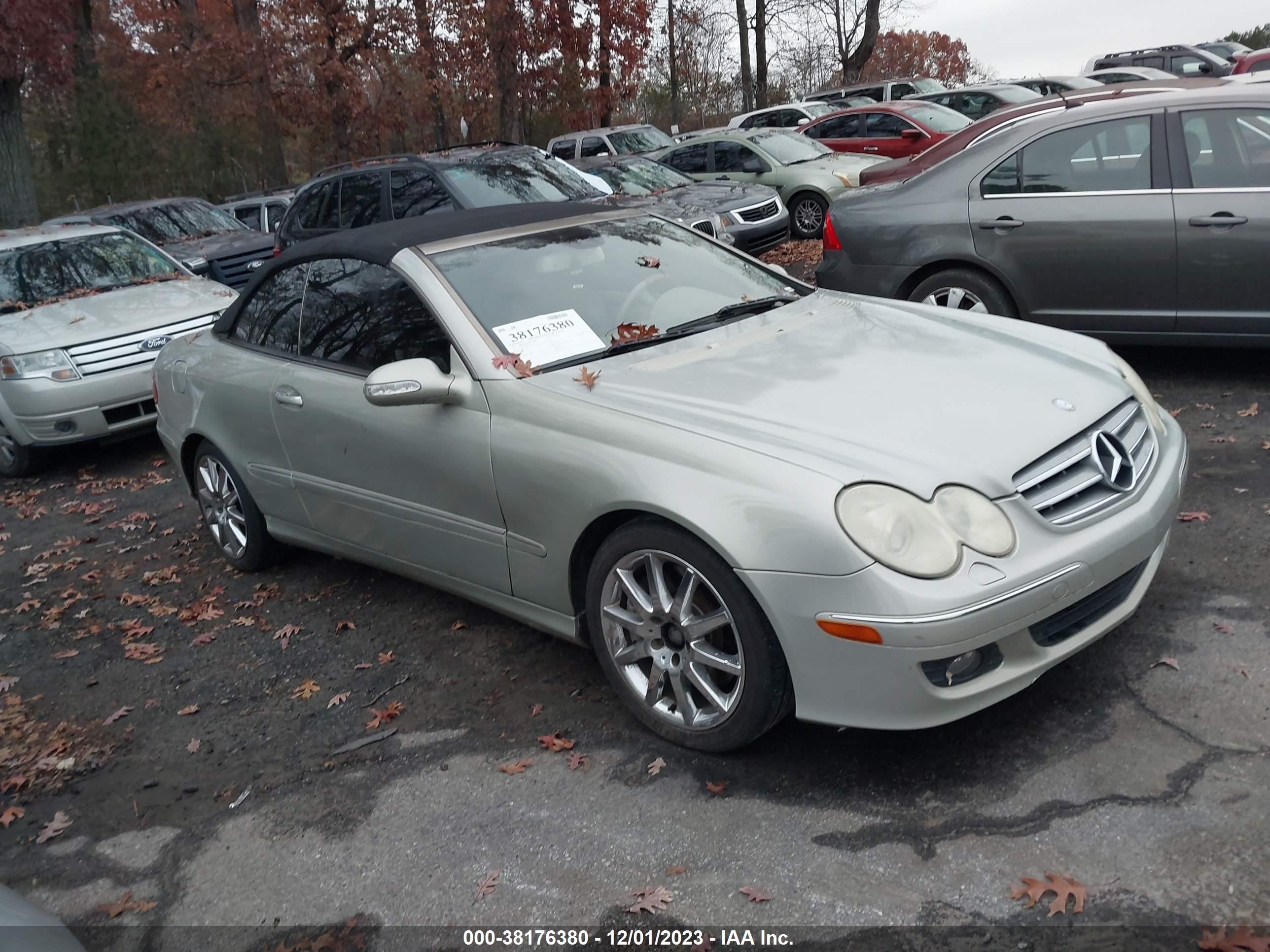 mercedes-benz clk-klasse 2007 wdbtk56g97t087915