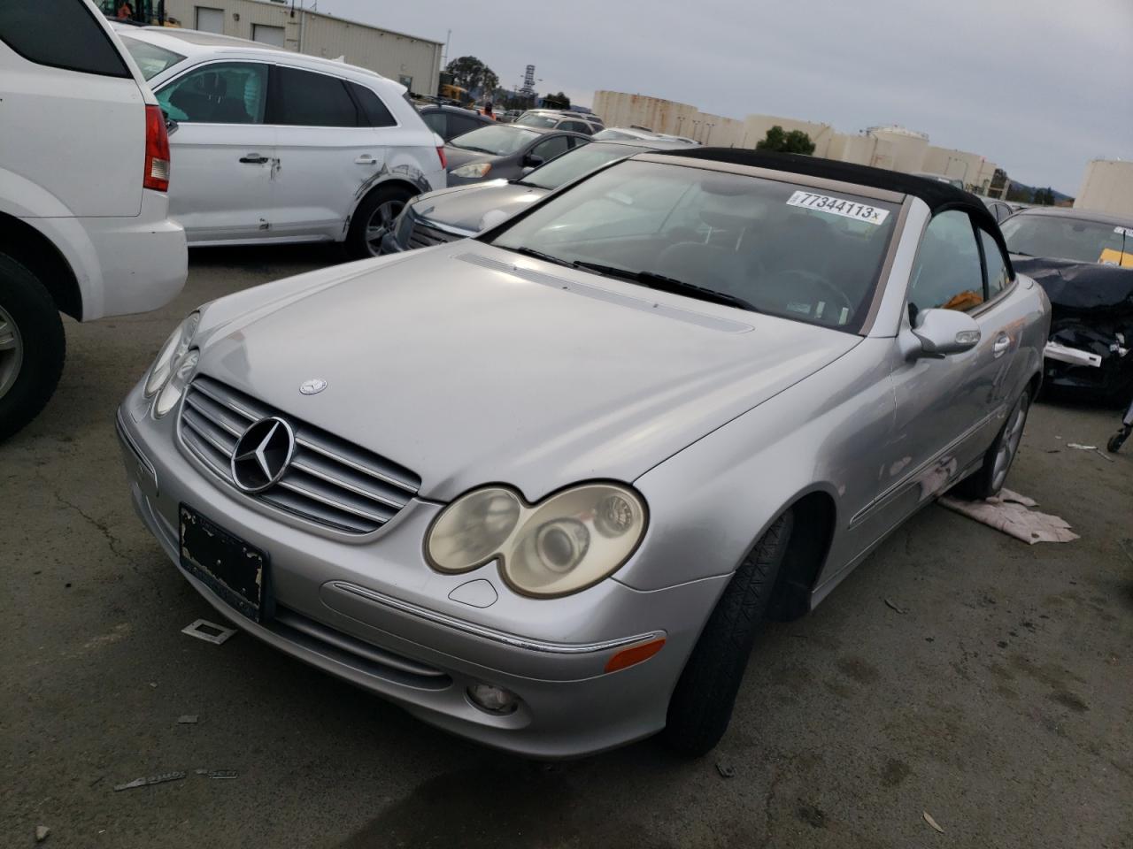 mercedes-benz clk-klasse 2005 wdbtk65g55t053216