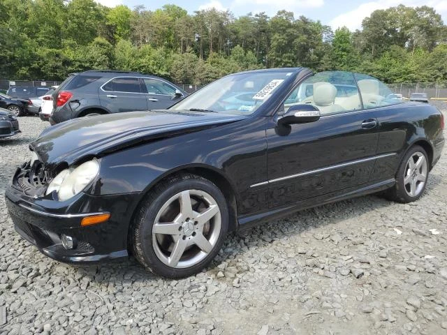 mercedes-benz clk 550 2007 wdbtk72f17t081566