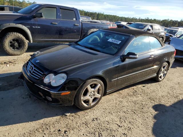 mercedes-benz clk 500 2005 wdbtk75j25f134853