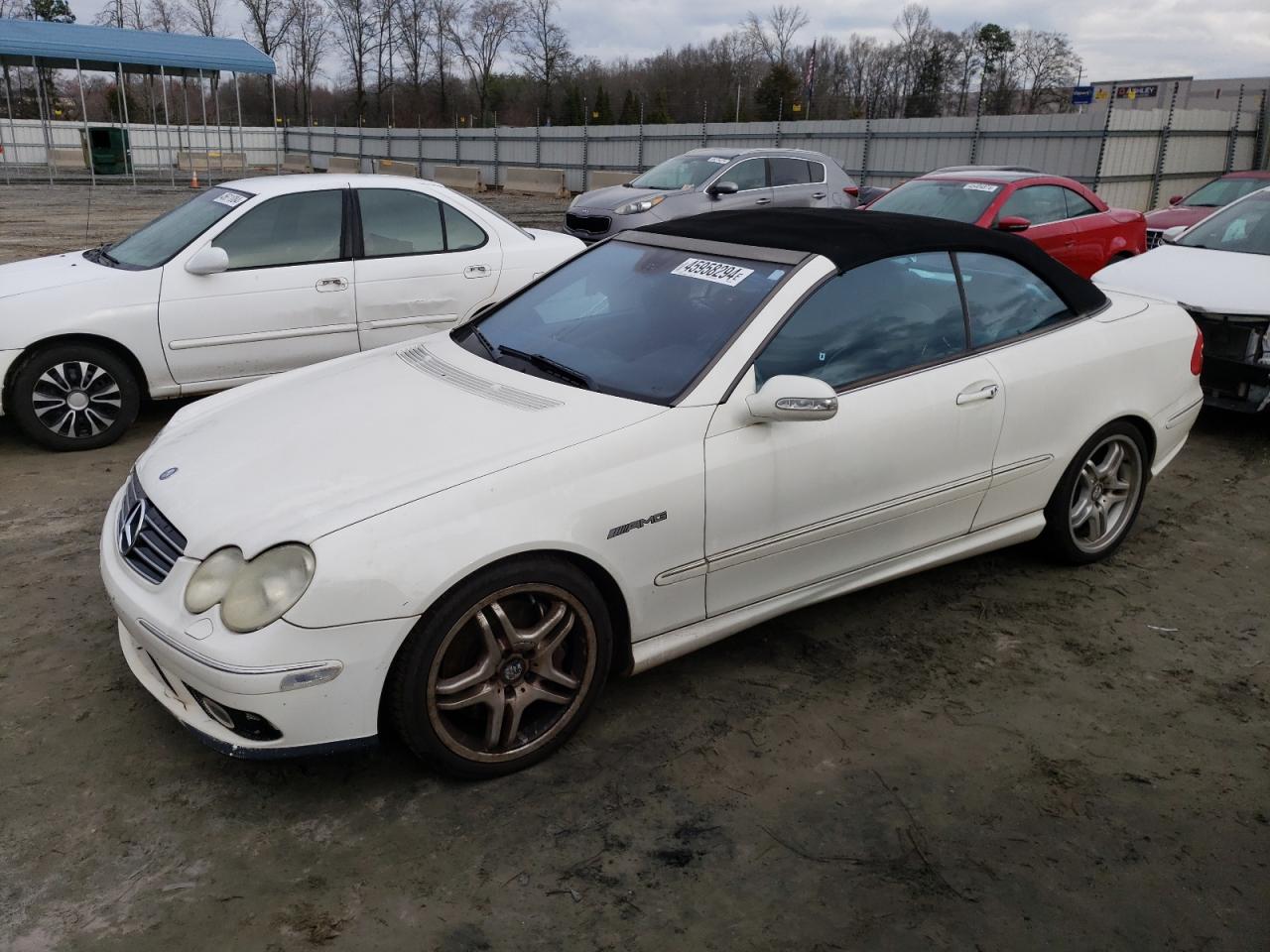 mercedes-benz clk-klasse 2005 wdbtk76g45t051994