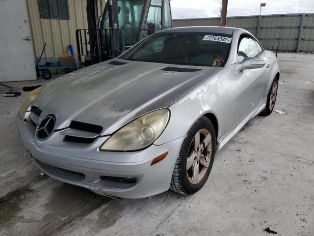 mercedes-benz slk 280 2006 wdbwk54f26f109869