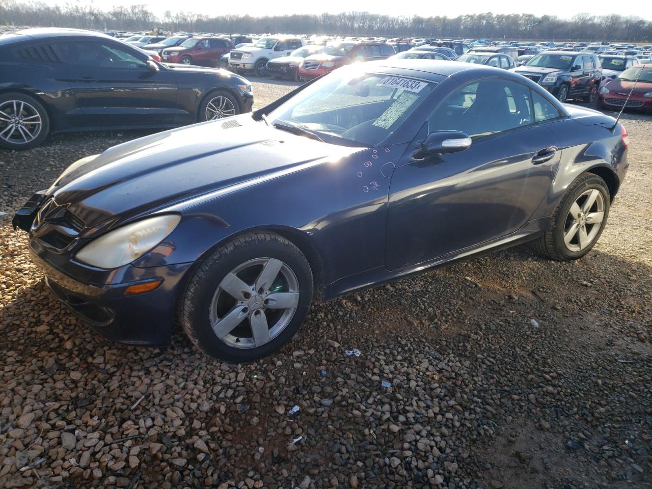 mercedes-benz slk-klasse 2006 wdbwk54f86f108712