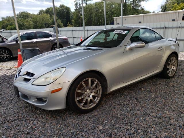 mercedes-benz slk 350 2005 wdbwk56f35f024194