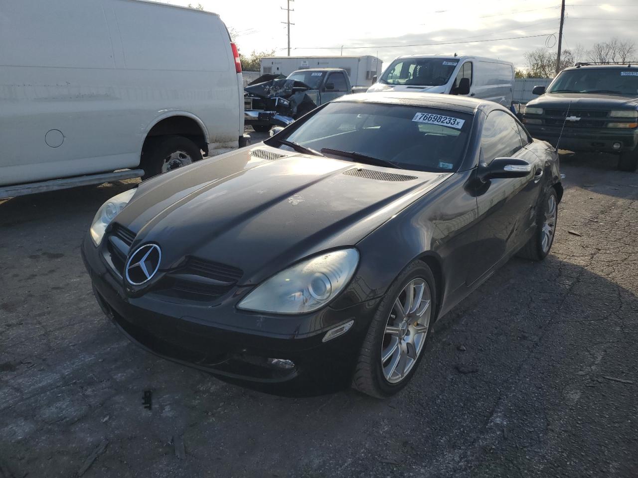 mercedes-benz slk-klasse 2005 wdbwk56f75f055299