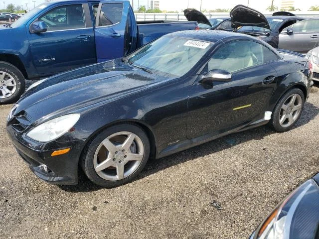 mercedes-benz slk 350 2007 wdbwk56f77f151209