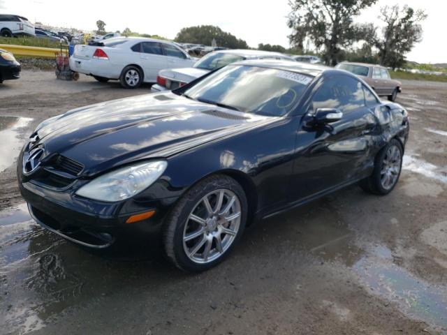 mercedes-benz slk 350 2006 wdbwk56f96f099001