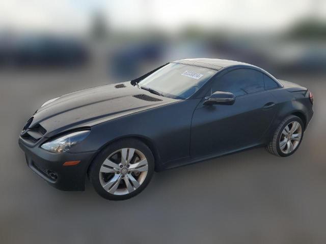 mercedes-benz slk-class 2009 wdbwk58f19f190569