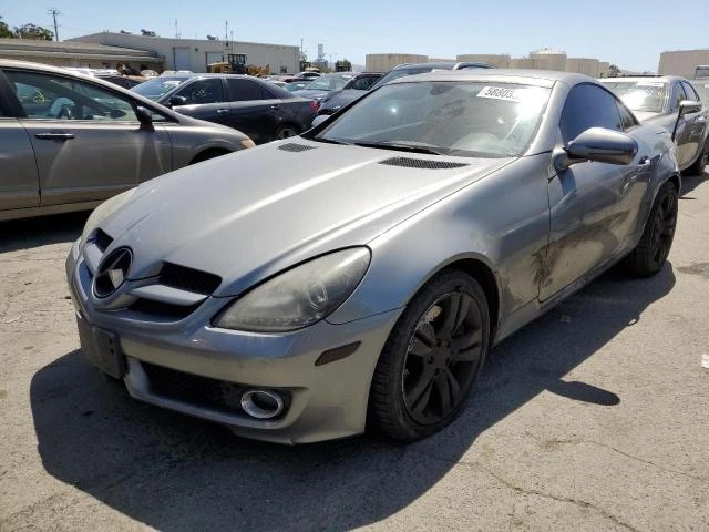 mercedes-benz slk 350 2009 wdbwk58f69f208158