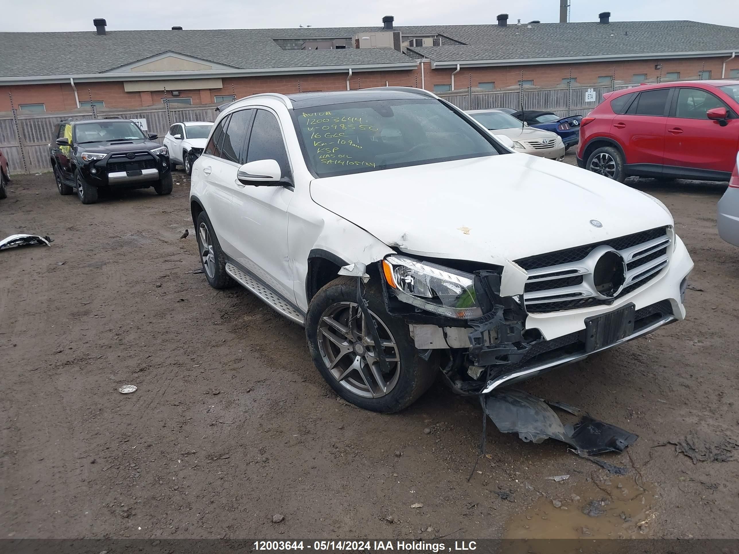 mercedes-benz glc 2016 wdc0g4kb2gf098550