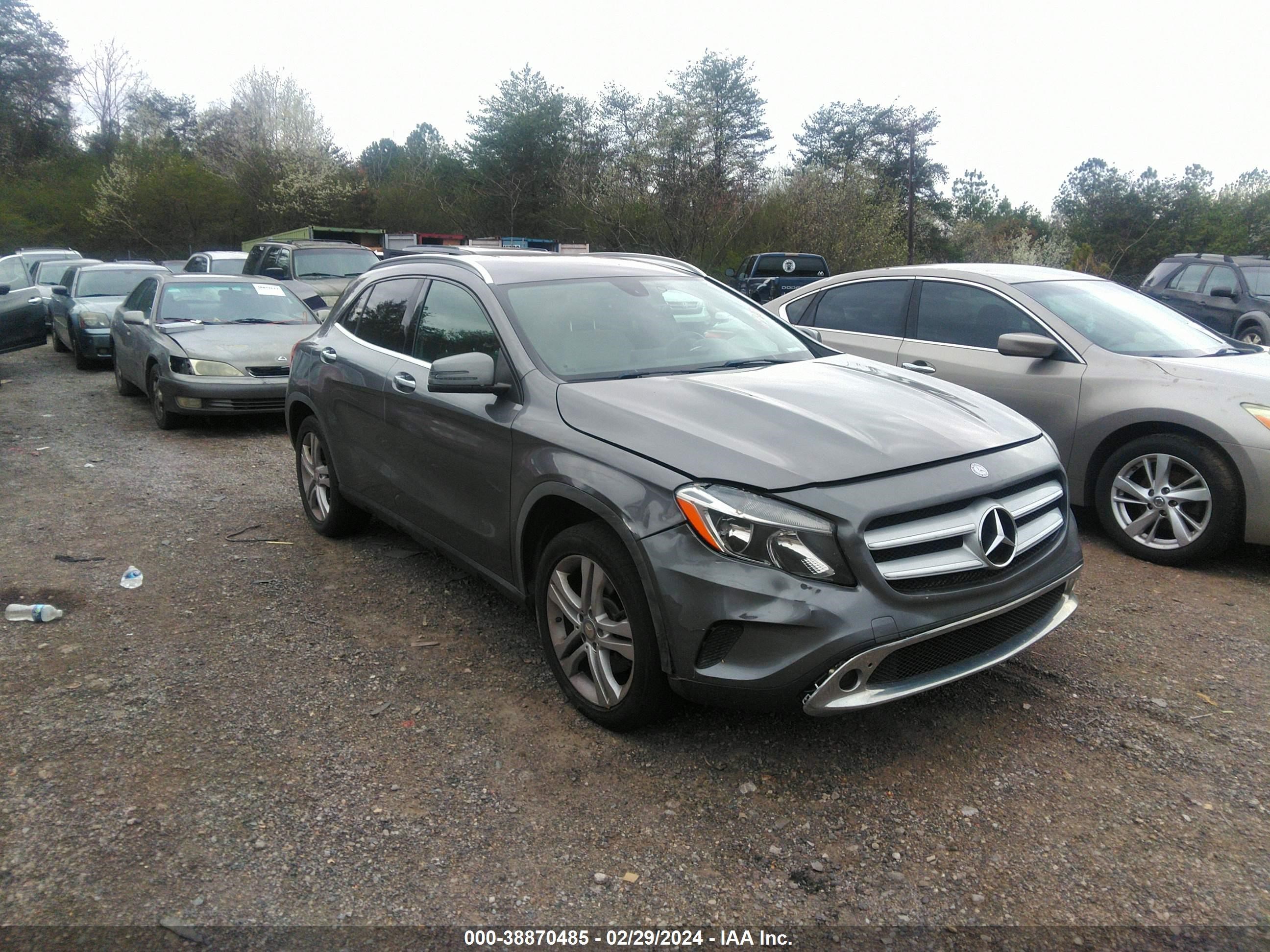 mercedes-benz gla-klasse 2015 wdctg4gb0fj113323