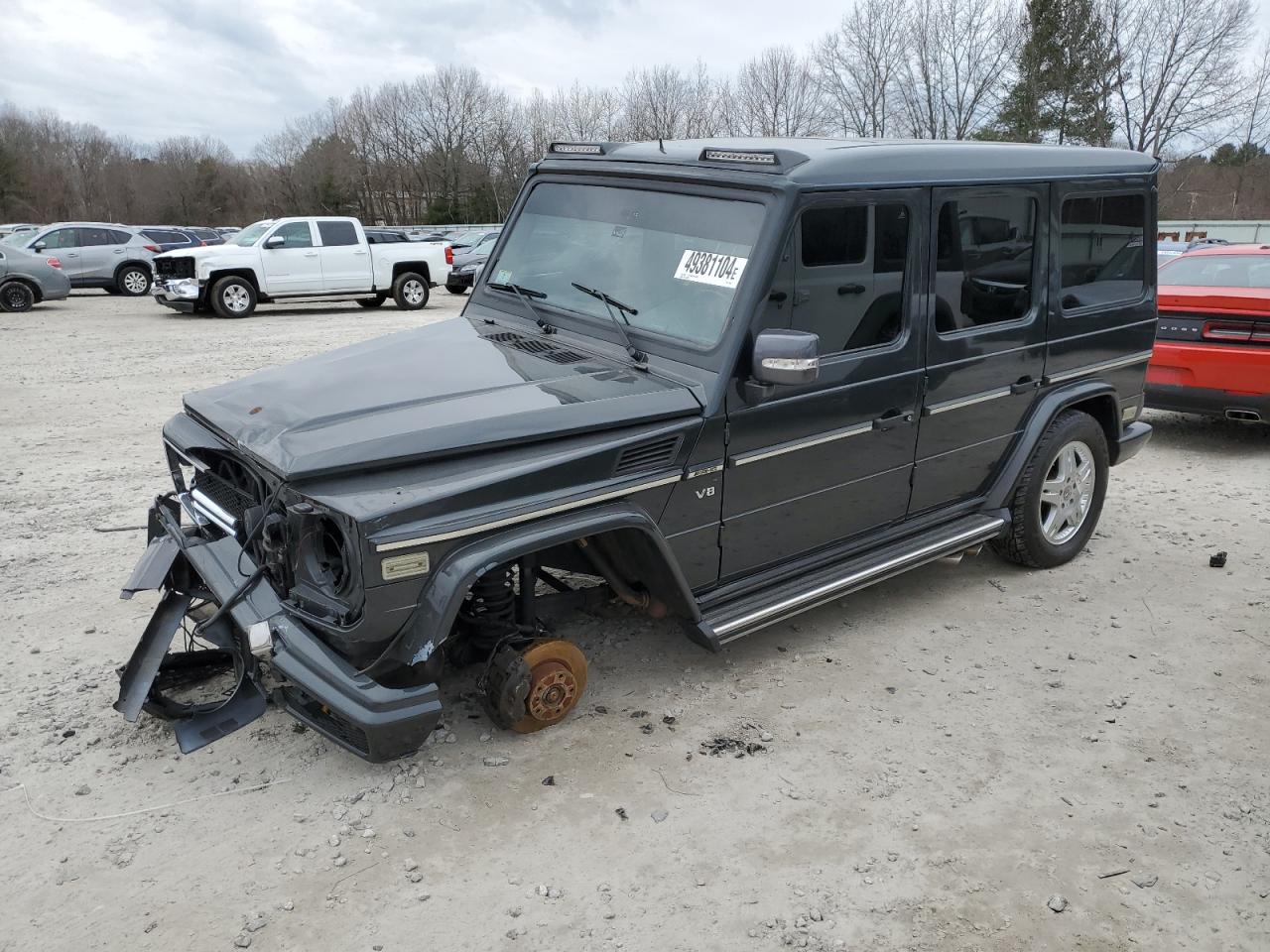 mercedes-benz g-klasse 2003 wdcyr49e73x141085