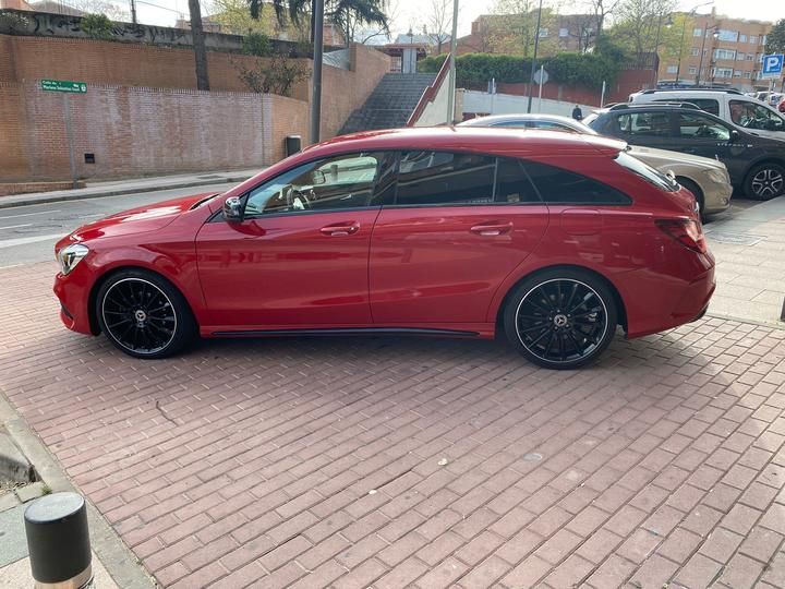 mercedes-benz cla estate 2017 wdd1179081n480049