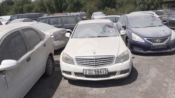 mercedes-benz c200 2009 wddgf41x39a183780