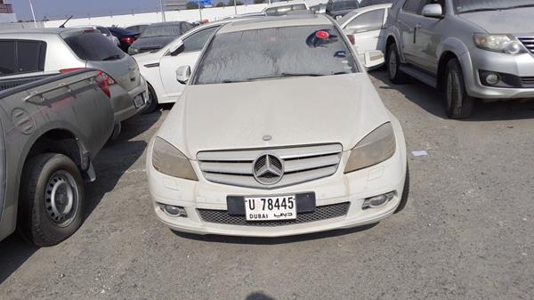 mercedes-benz c200 2008 wddgf41x78f002701