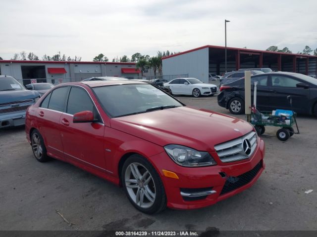 mercedes-benz c-class 2012 wddgf4hb2ca638572