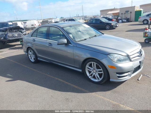 mercedes-benz c 250 2012 wddgf4hb3ca599300