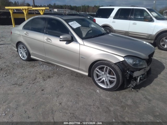 mercedes-benz c-class 2012 wddgf4hb3ca640203