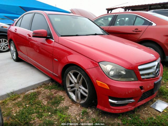 mercedes-benz c 250 2012 wddgf4hb3cr233323