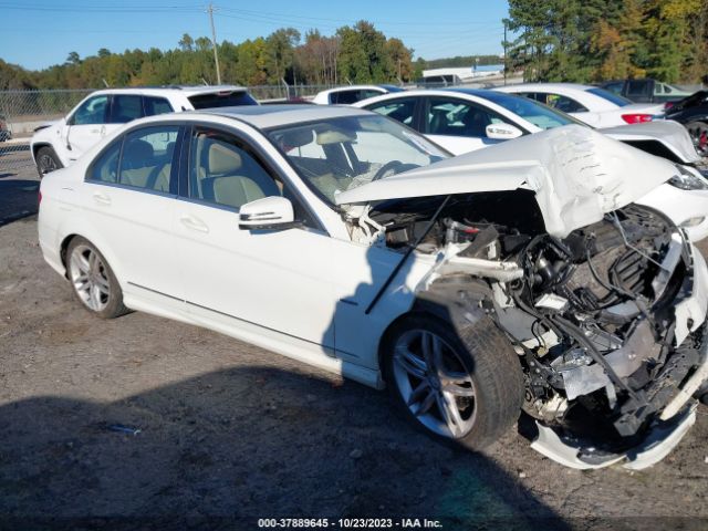 mercedes-benz c-class 2012 wddgf4hb5cr191897