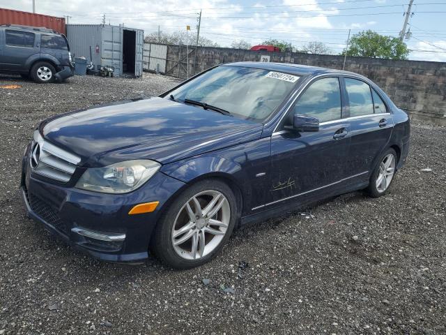 mercedes-benz c-class 2012 wddgf4hb5cr231301