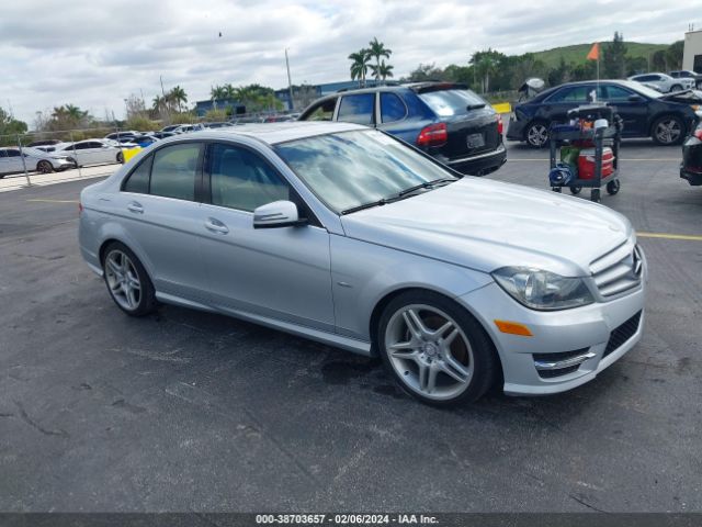 mercedes-benz c 250 2012 wddgf4hb5cr236076