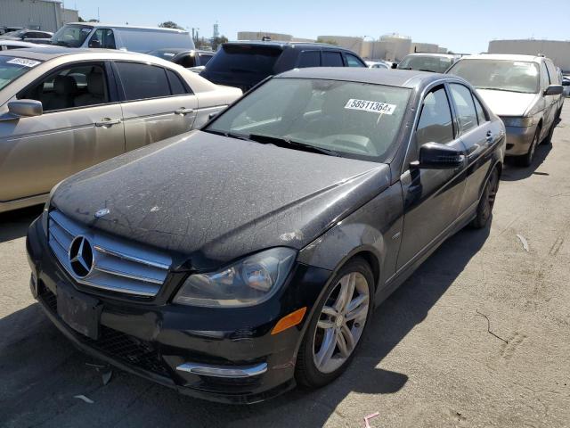 mercedes-benz c-class 2012 wddgf4hb7ca613764